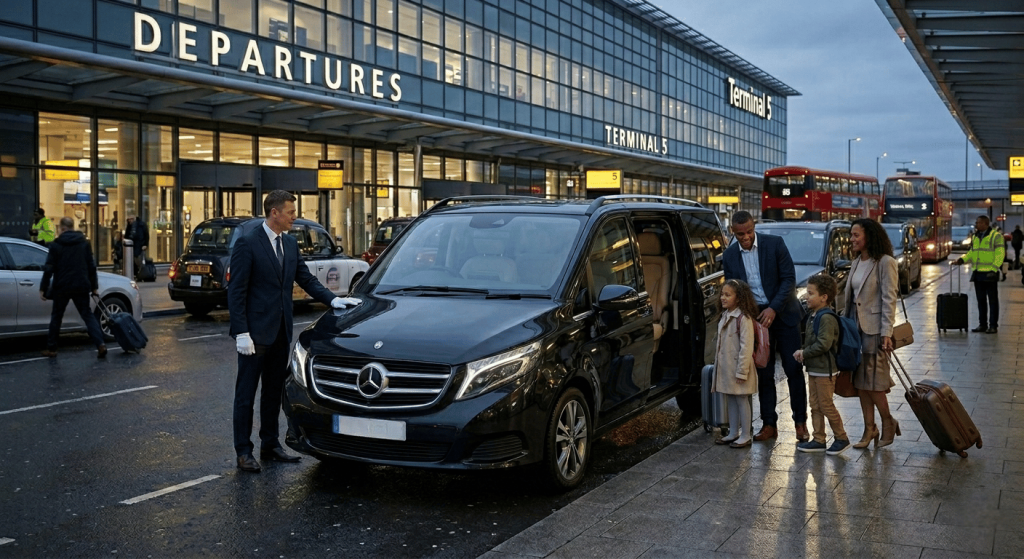 Luxury Airport Chauffeur Services London heathrow