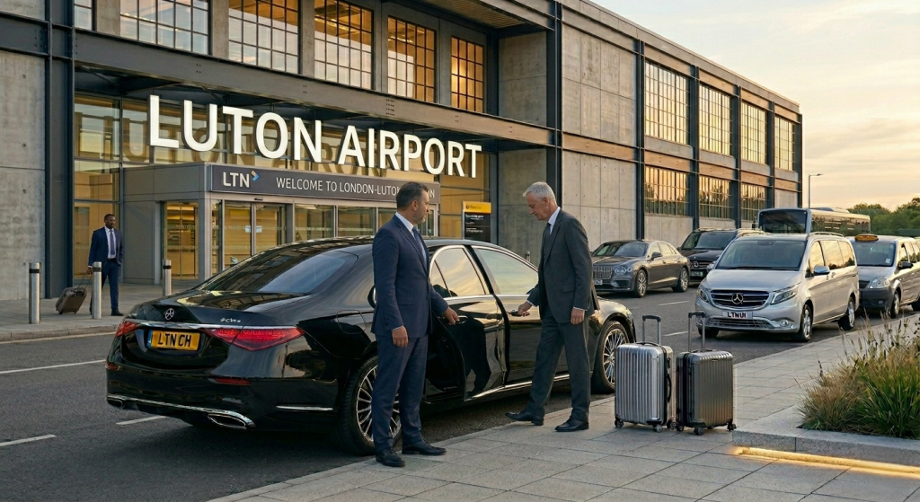 Luxury Airport Chauffeur Services London luton