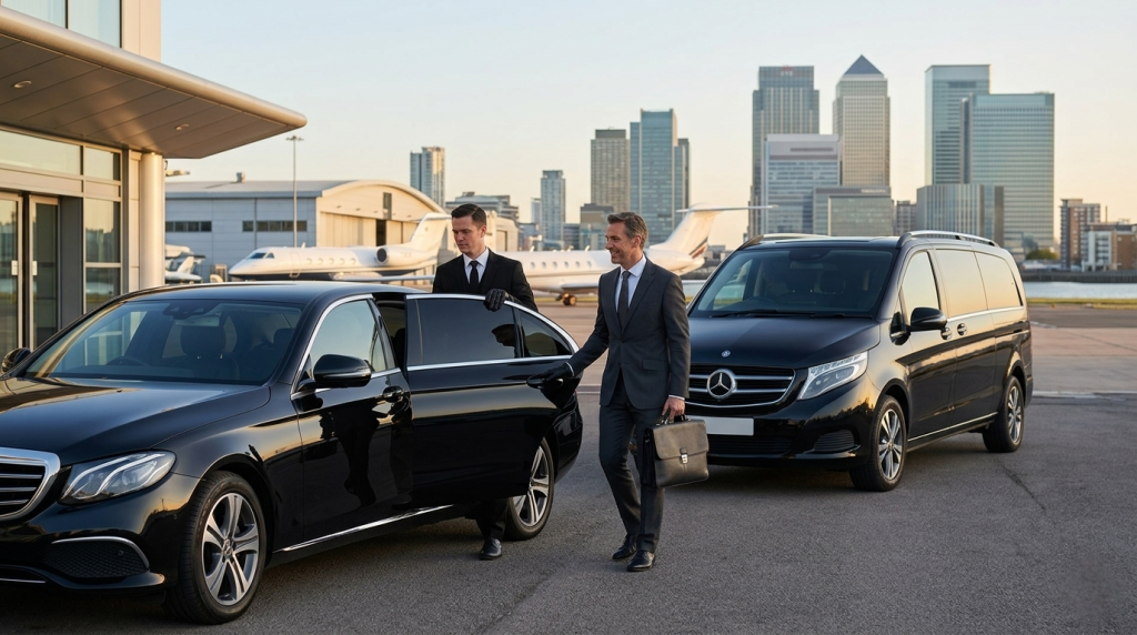 Luxury Airport Chauffeur Services London london city airport