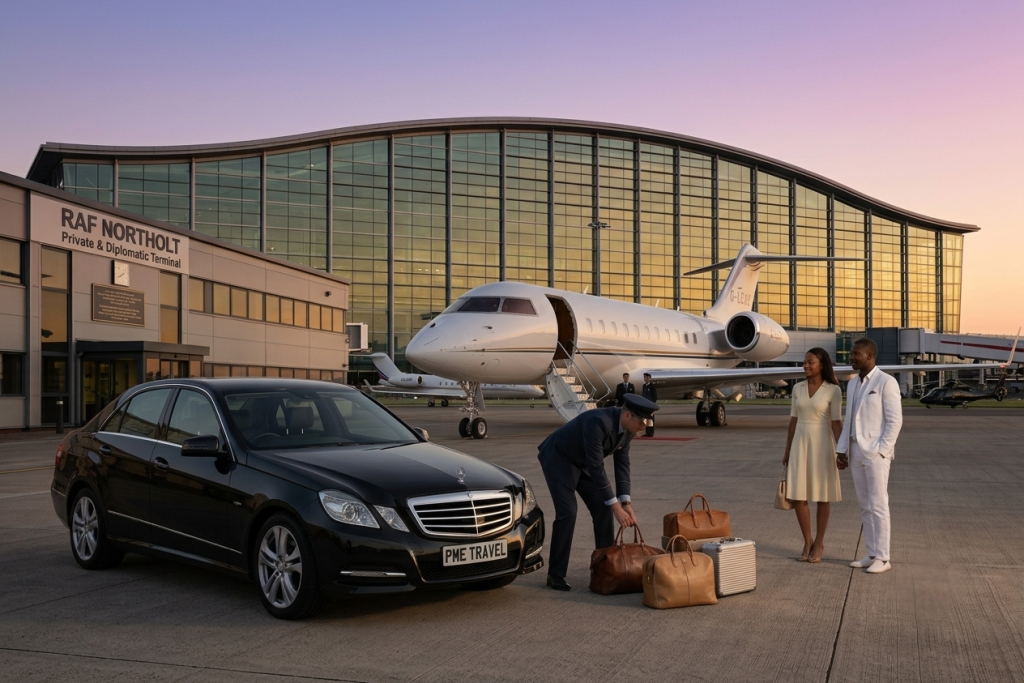 Private Jet Chauffeur Service London raf northolt